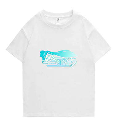 Hatsune Miku Anime Short Sleeve T-Shirt for All