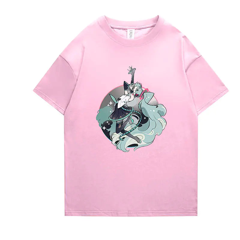 Hatsune Miku Anime Short Sleeve T-Shirt for All