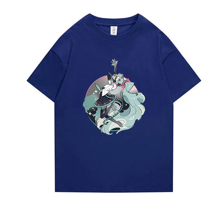 Hatsune Miku Anime Short Sleeve T-Shirt for All