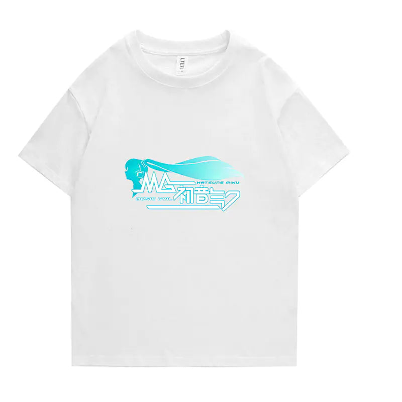 Hatsune Miku Anime Short Sleeve T-Shirt for All
