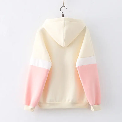 Kawaii Strawberry Hoodie for Women - Cute Anime Pullover
