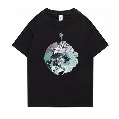 Hatsune Miku Anime Short Sleeve T-Shirt for All
